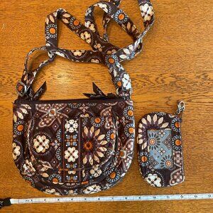 Vera Bradley Lizzy purse with Zip ID case in Canyon